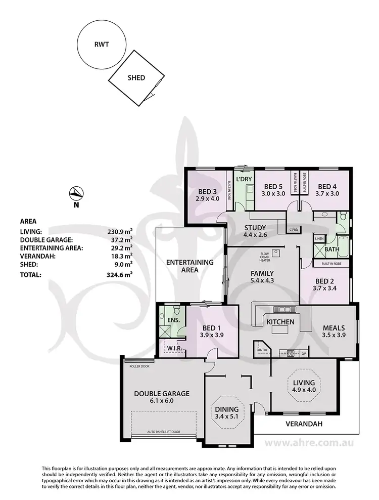 Floorplan of Homely house listing, 39 Adelaide Road, Mount Barker SA 5251
