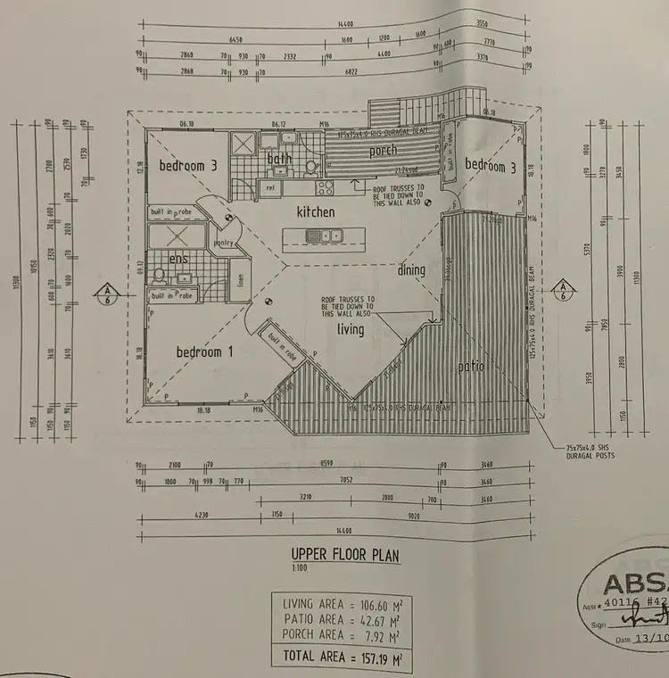 Floorplan of Homely house listing, 11 Riverside Tce, South Mission Beach QLD 4852