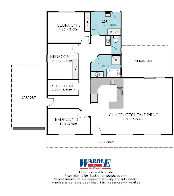 Floorplan of Homely house listing, 3 Percy St, Jamestown SA 5491