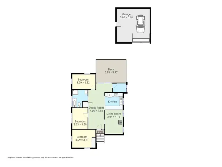 Floorplan of Homely house listing, 7 Clare Cres, Eden NSW 2551