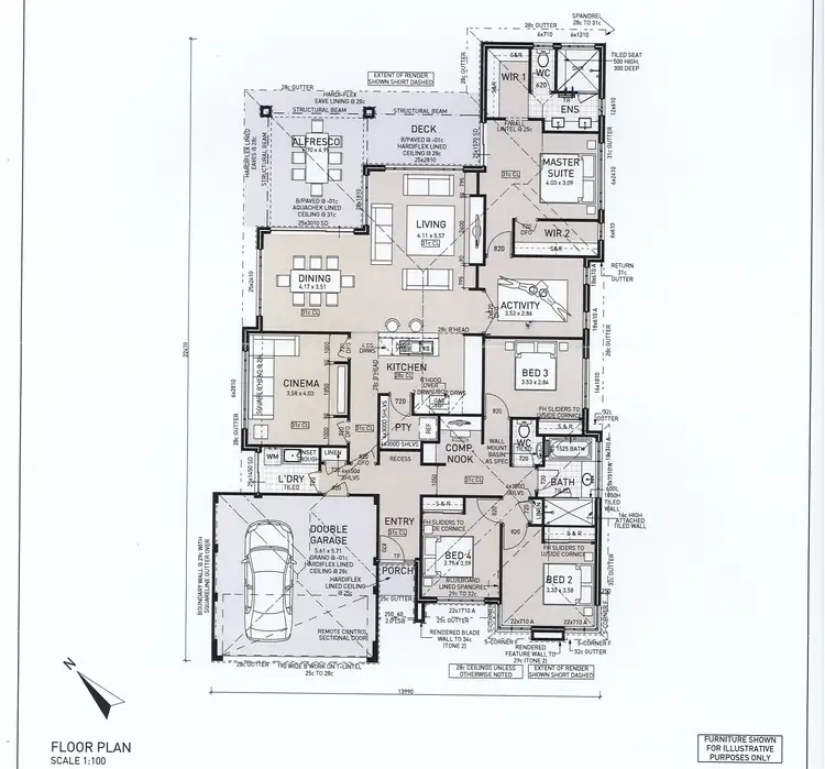Floorplan of Homely house listing, 74 Goodwood Way, Canning Vale WA 6155