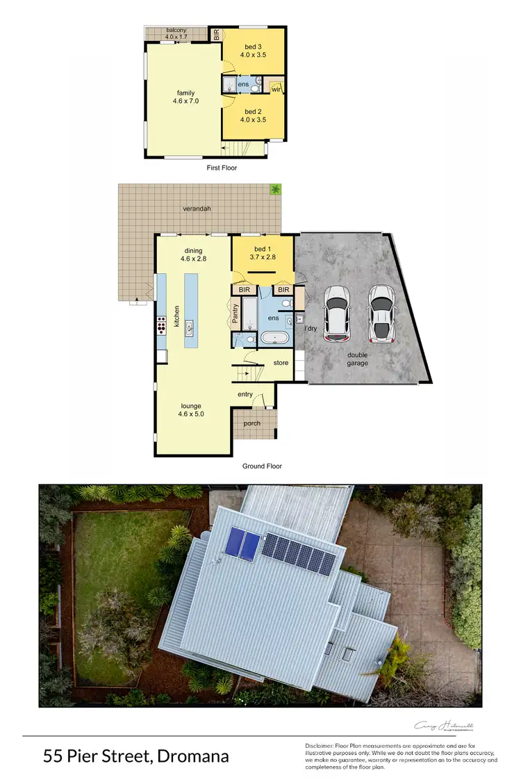 Floorplan of Homely house listing, 55 Pier St, Dromana VIC 3936