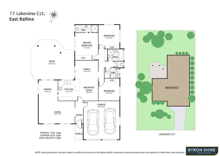 Floorplan of Homely house listing, 17 Lakeview Circuit, East Ballina NSW 2478