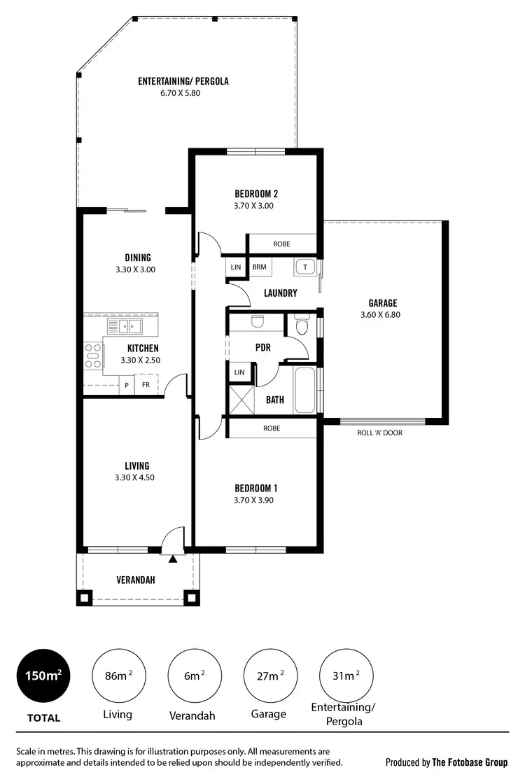 Floorplan of Homely unit listing, Unit 1/19 Shelley St, Firle SA 5070