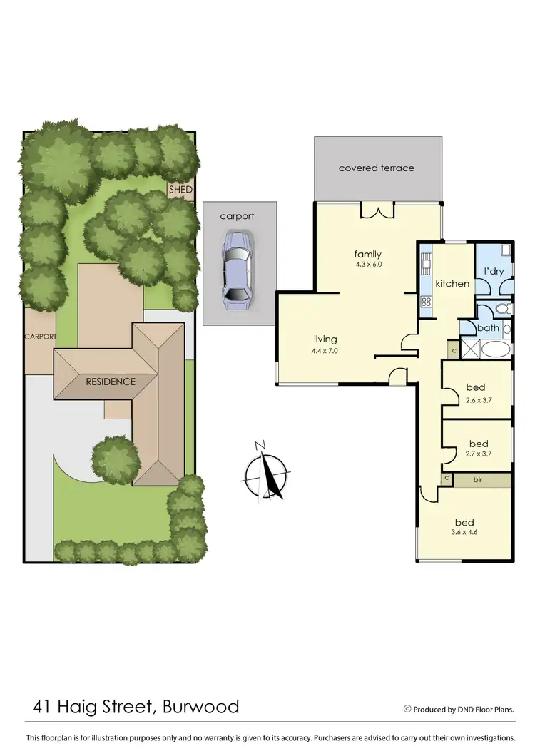 Floorplan of Homely house listing, 41 Haig St, Burwood VIC 3125