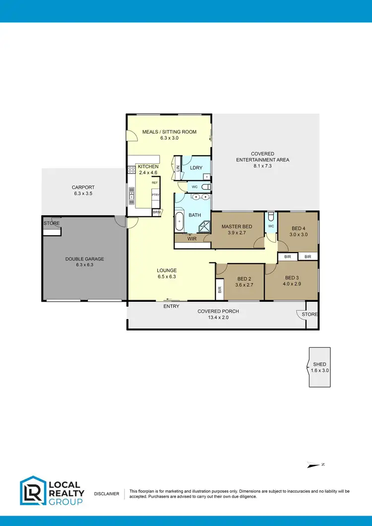 Floorplan of Homely house listing, 17 Begonia St, Daisy Hill QLD 4127