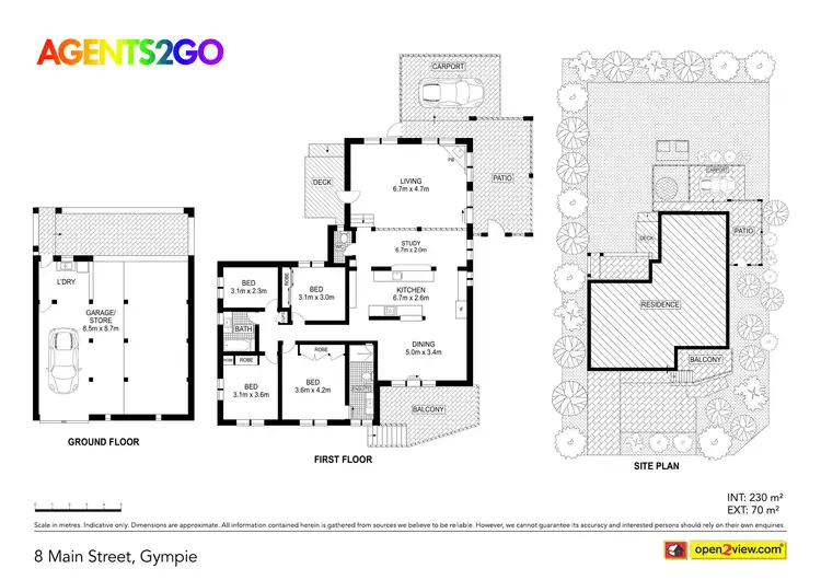Floorplan of Homely house listing, 8 Main St, Gympie QLD 4570