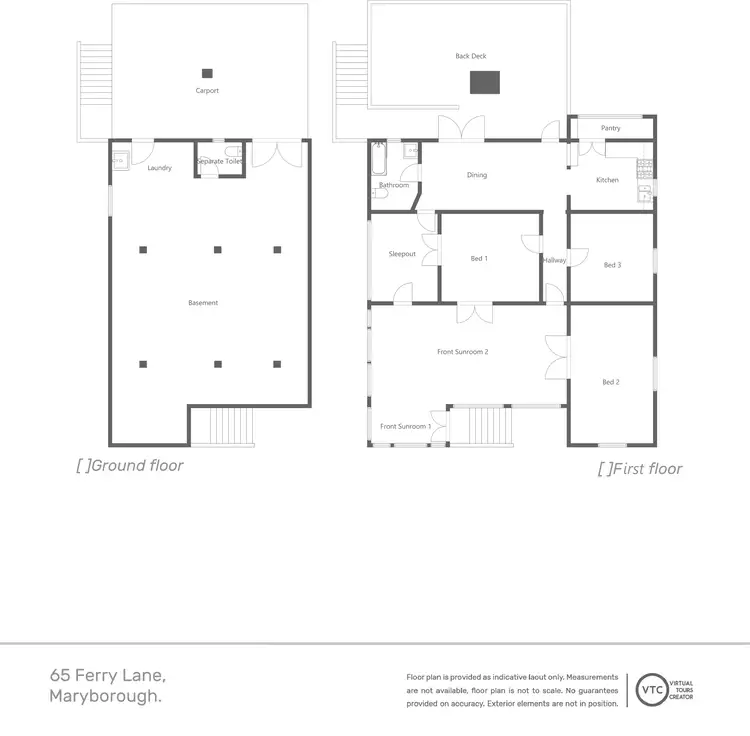 Floorplan of Homely house listing, 65 Ferry Lane, Maryborough QLD 4650