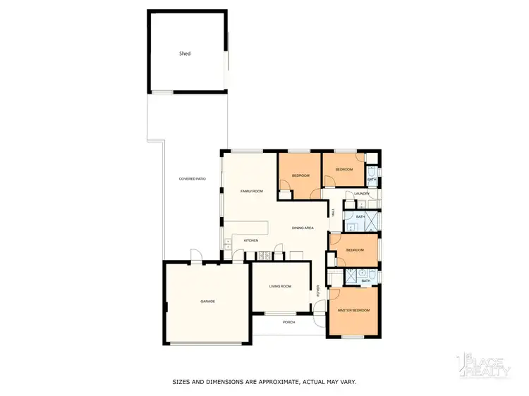 Floorplan of Homely house listing, 5 Joliba Way, Warnbro WA 6169