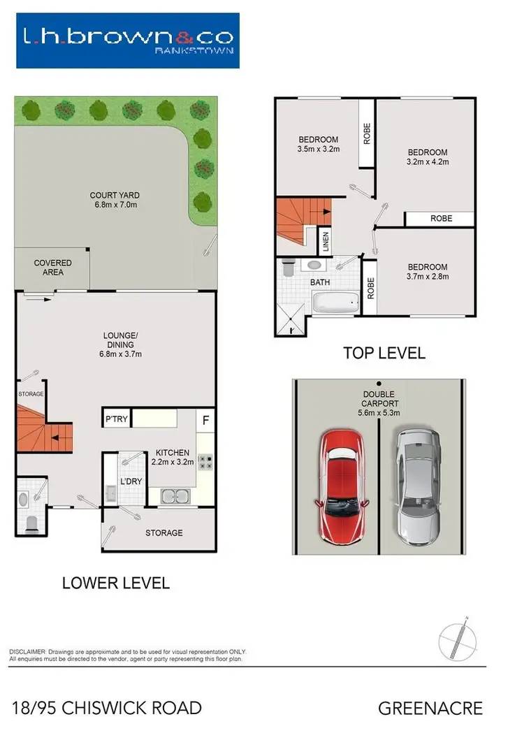 Floorplan of Homely townhouse listing, Address available on request