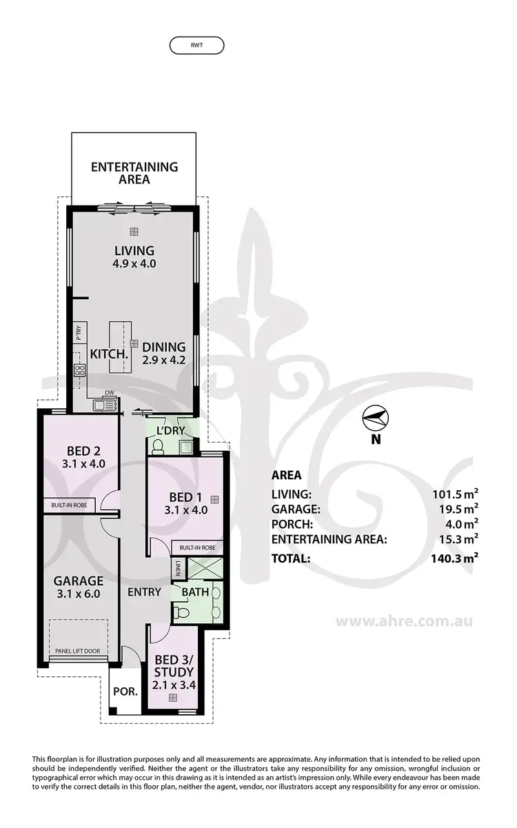Floorplan of Homely house listing, 54 Seymour Dr, Mount Barker SA 5251