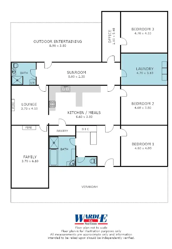 Floorplan of Homely house listing, 322 Glenburn Rd, Merriton SA 5523