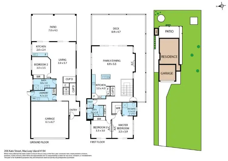 Floorplan of Homely house listing, 206 Kate St, Macleay Island QLD 4184