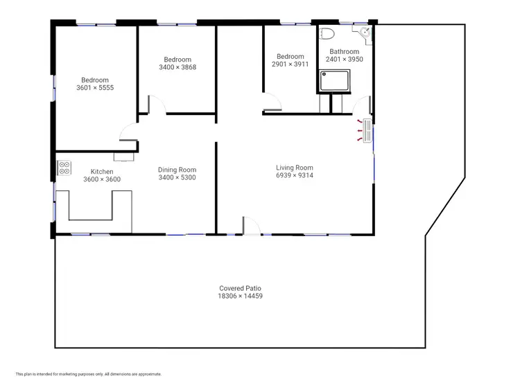 Floorplan of Homely house listing, 1 Curalo St, Eden NSW 2551