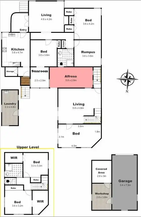 Floorplan of Homely house listing, 9 Garde St, Centenary Heights QLD 4350