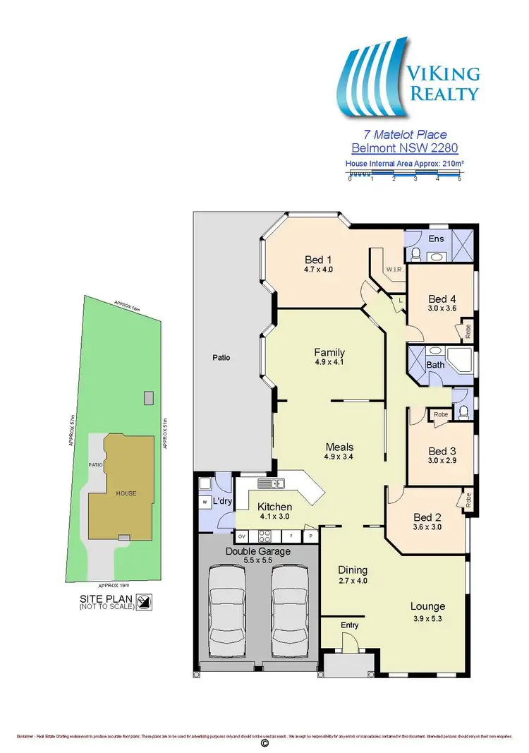 Floorplan of Homely house listing, 7 Matelot Pl, Belmont NSW 2280