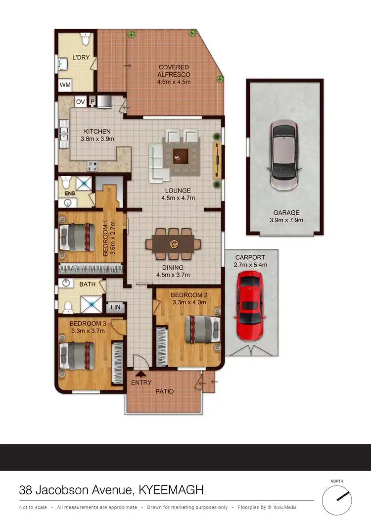 Floorplan of Homely house listing, 38 Jacobson Ave, Kyeemagh NSW 2216