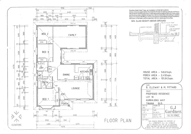 Floorplan of Homely house listing, 13 Kurrajong Way, Tinana QLD 4650