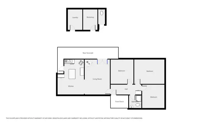 Floorplan of Homely house listing, 3387 Ararat-Halls Gap Rd, Pomonal VIC 3381
