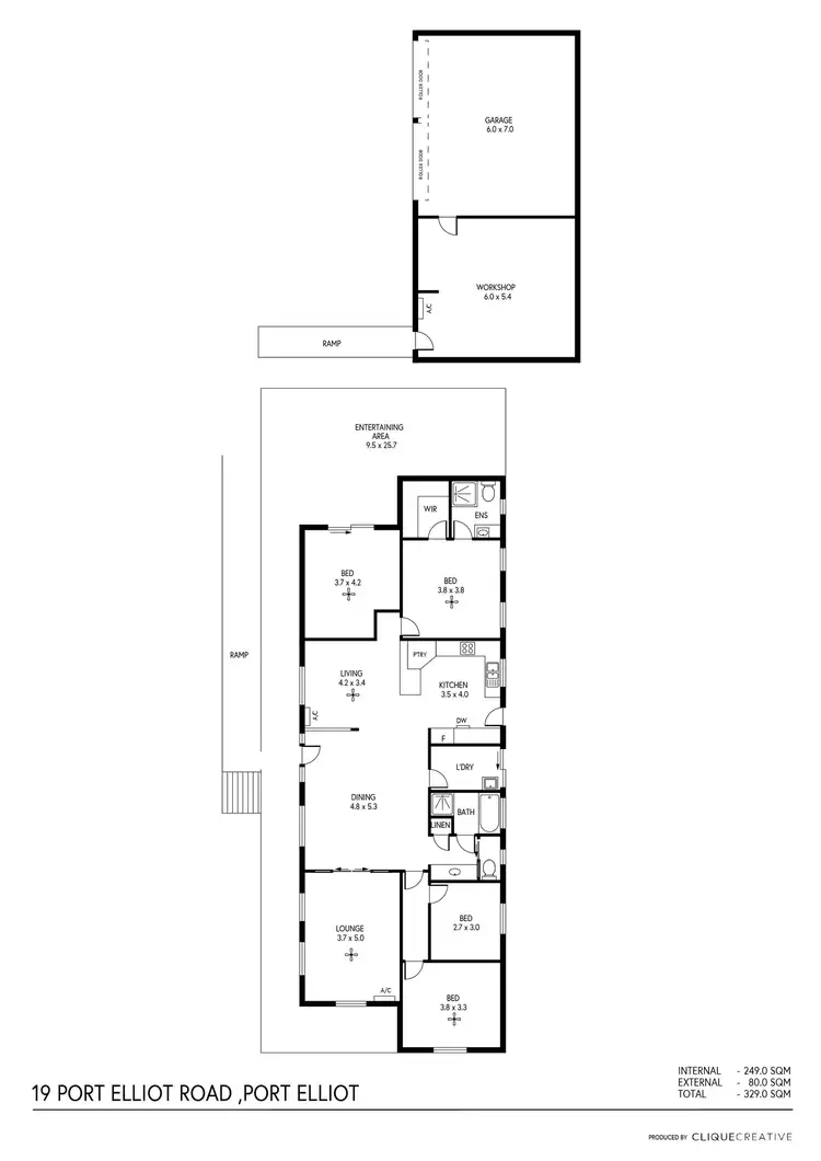 Floorplan of Homely house listing, 19 Port Elliot Rd, Port Elliot SA 5212