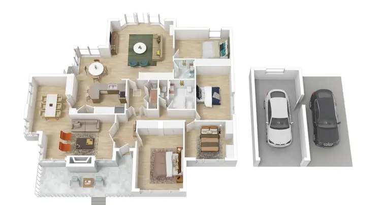 Floorplan of Homely house listing, 63 Strabane Ave, Mont Albert North VIC 3129