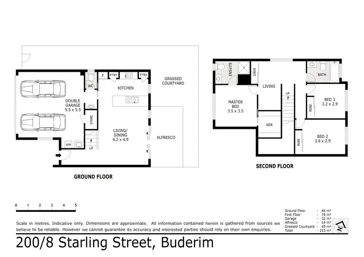Floorplan of Homely townhouse listing, Unit 200/8 Starling St, Buderim QLD 4556
