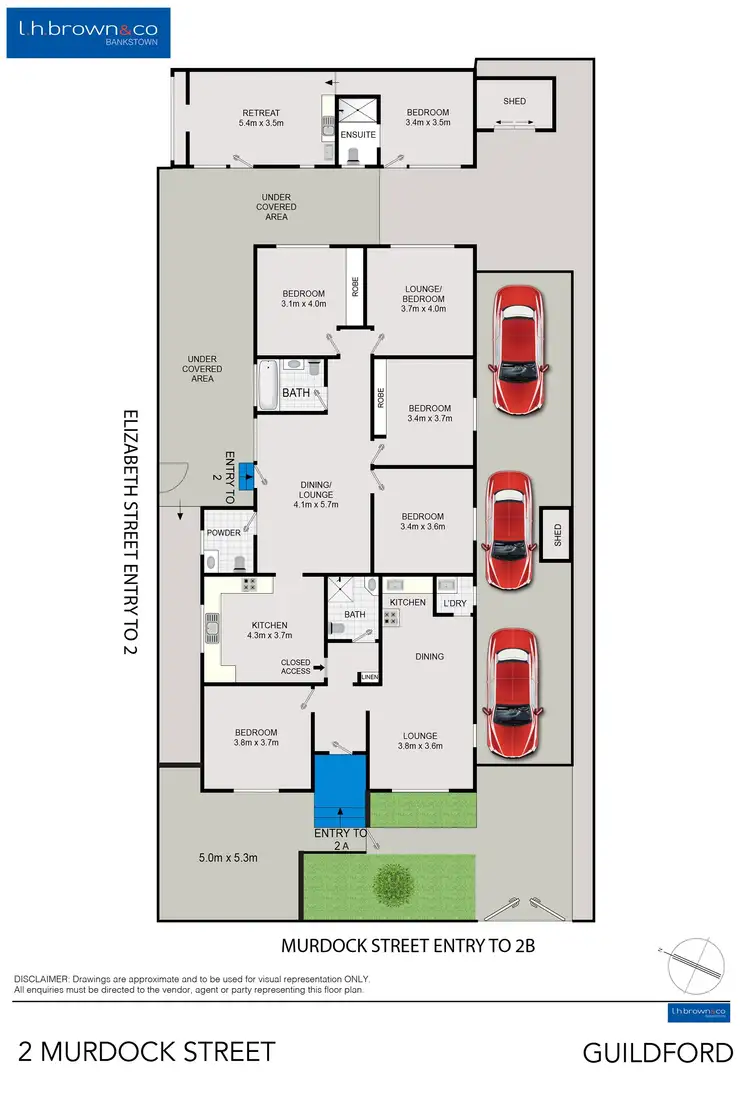 Floorplan of Homely house listing, 2 Murdock St, Guildford NSW 2161