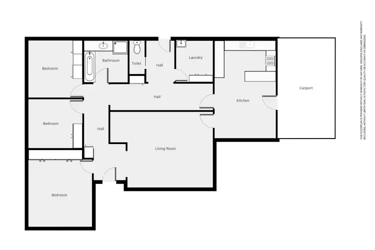 Floorplan of Homely house listing, 4 Dalton St, Stawell VIC 3380