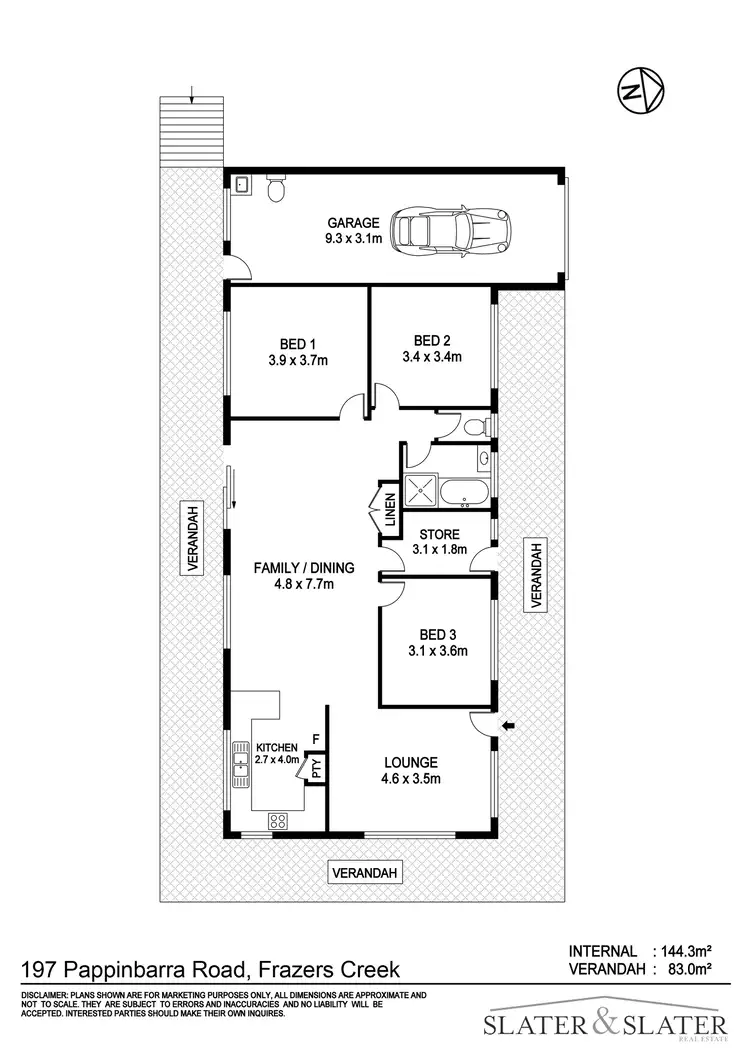 Floorplan of Homely rural property listing, 197 Pappinbarra Rd, Frazers Creek Via, Beechwood NSW 2446