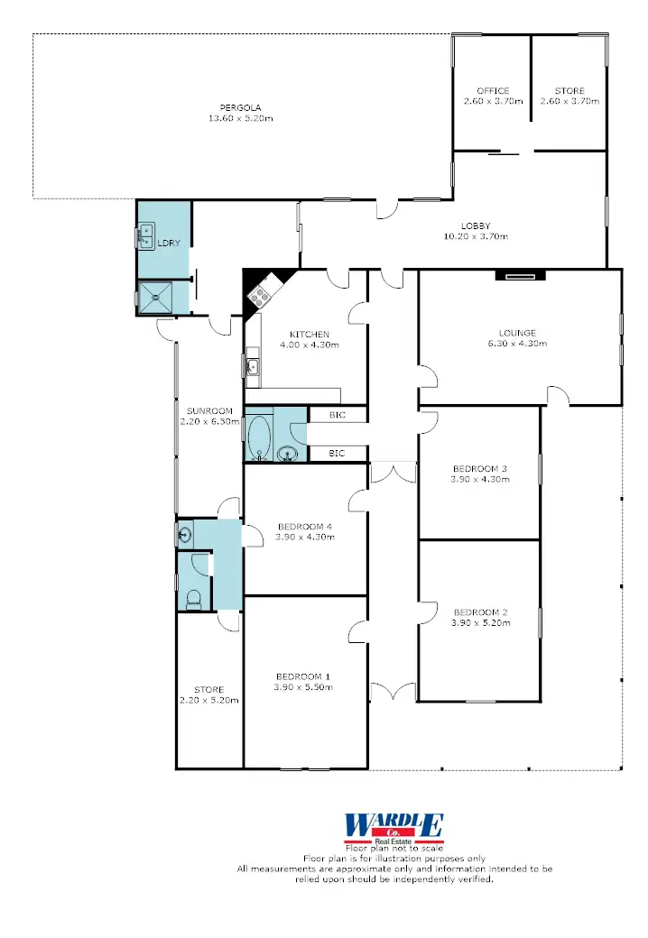 Floorplan of Homely house listing, 4641 Wilkins Hwy, Jamestown SA 5491
