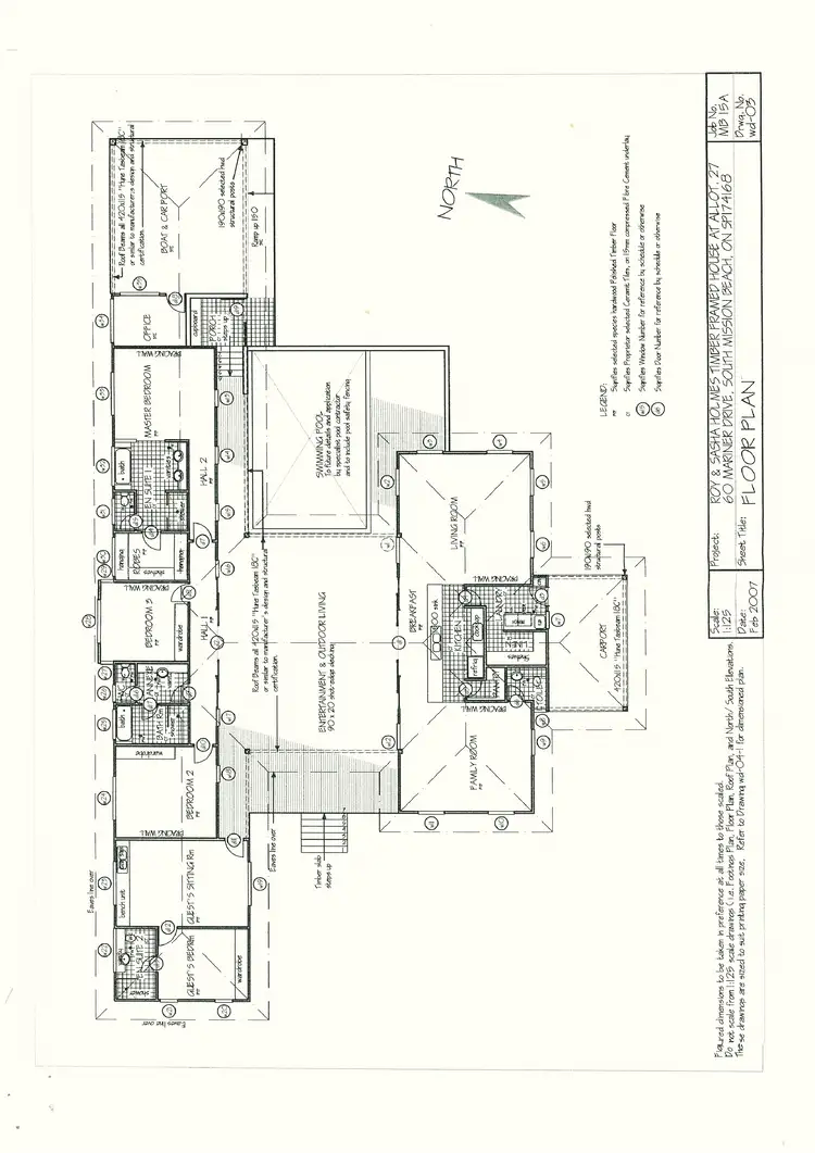 Floorplan of Homely house listing, 60 Mariner Dr, South Mission Beach QLD 4852