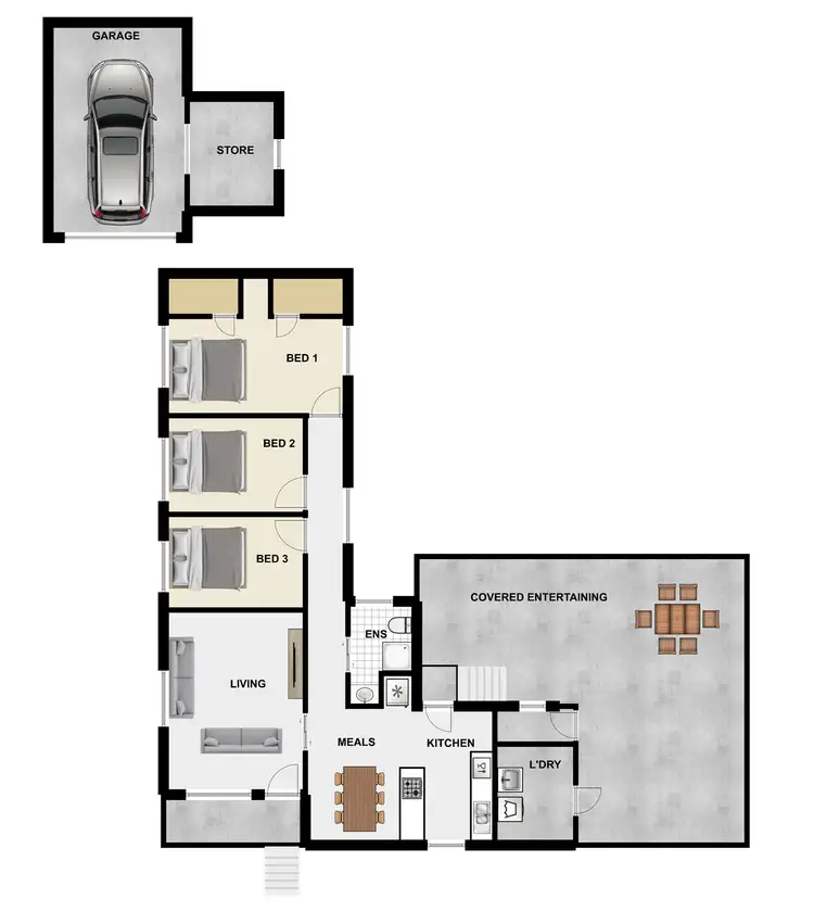 Floorplan of Homely house listing, 40 Inala Ave, Inala QLD 4077