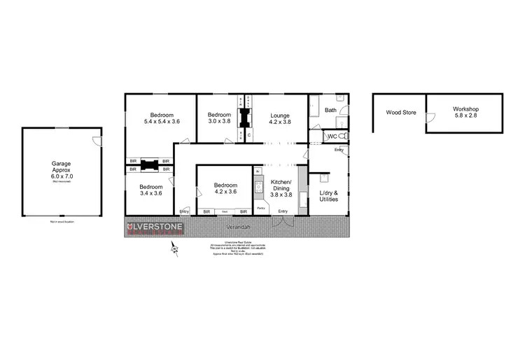 Floorplan of Homely house listing, 36 South Rd, West Ulverstone TAS 7315