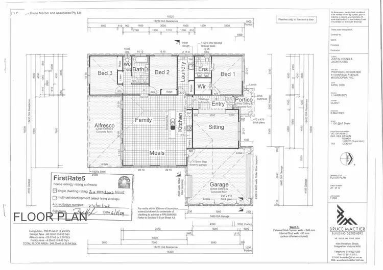 Floorplan of Homely house listing, 41 Banfield Ave, Mooroopna VIC 3629