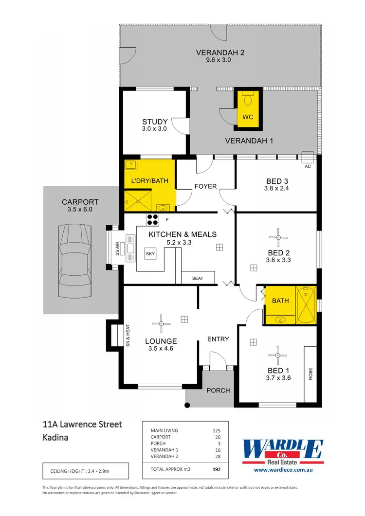 Floorplan of Homely house listing, 11A Lawrence St, Kadina SA 5554