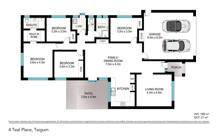 Floorplan of Homely house listing, Address available on request