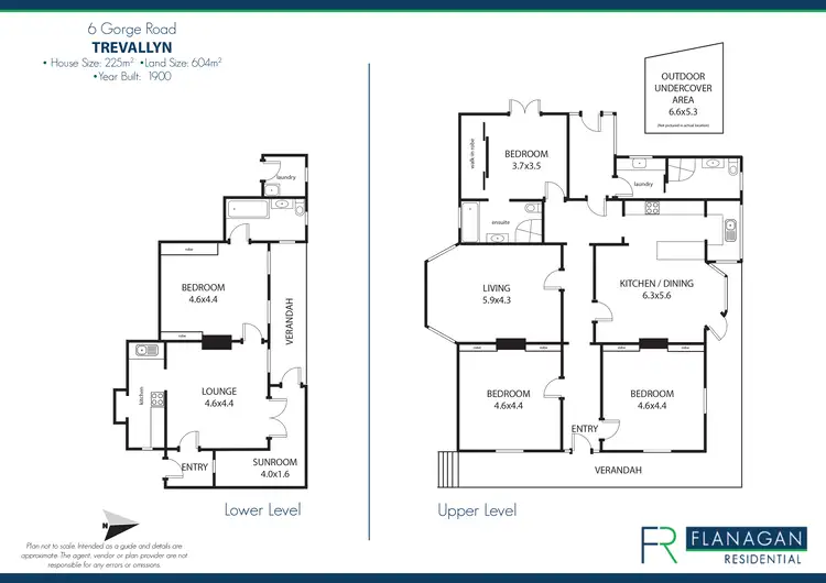 Floorplan of Homely house listing, 6 Gorge Rd, Trevallyn TAS 7250