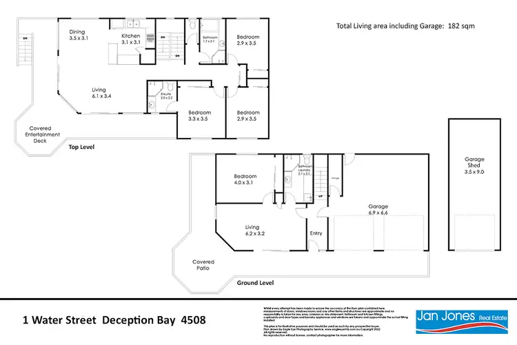 Floorplan of Homely house listing, 1 Water St, Deception Bay QLD 4508