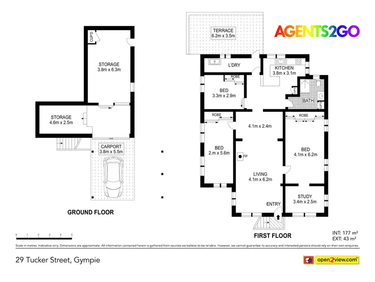 Floorplan of Homely house listing, 29 Tucker St, Gympie QLD 4570