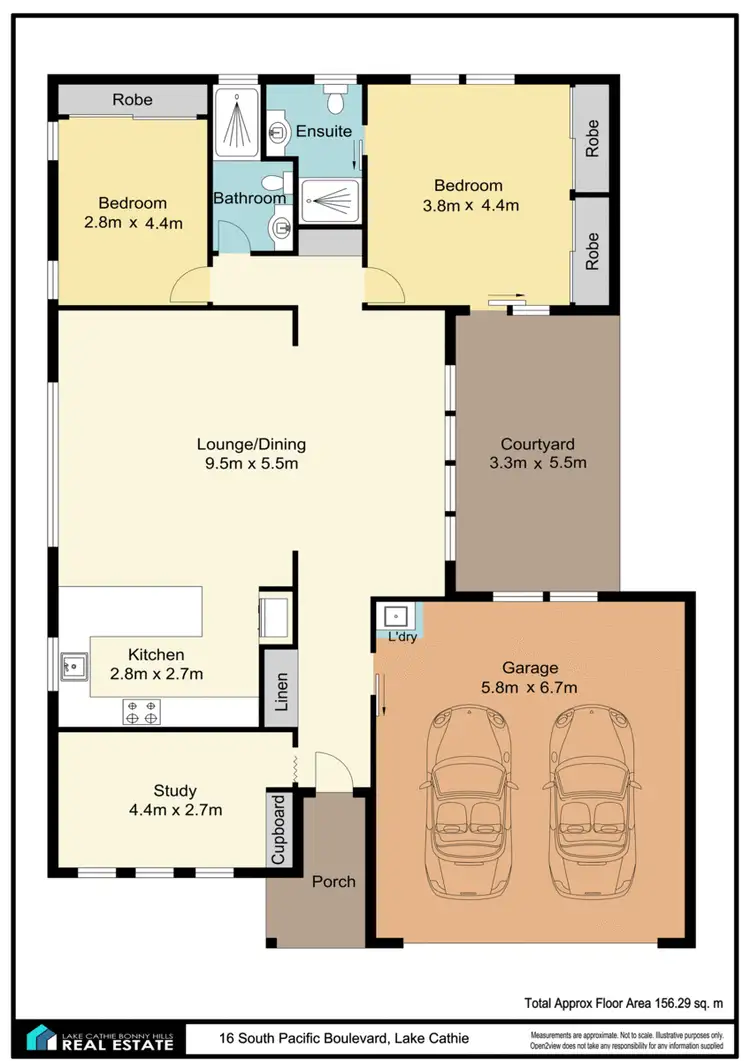 Floorplan of Homely house listing, 16 South Pacific Bvd, Lake Cathie NSW 2445