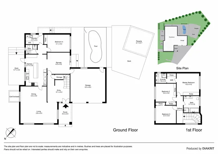 Floorplan of Homely house listing, 13 Madeline Court, Avondale Heights VIC 3034