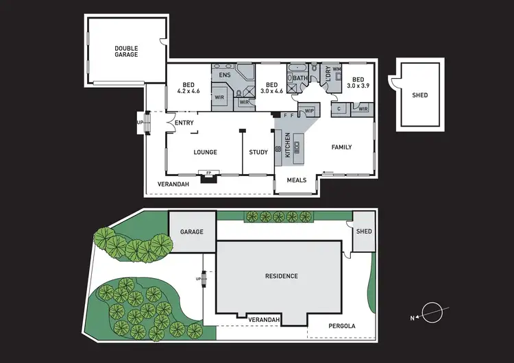 Floorplan of Homely house listing, 62 Highland Drive, Pakenham VIC 3810