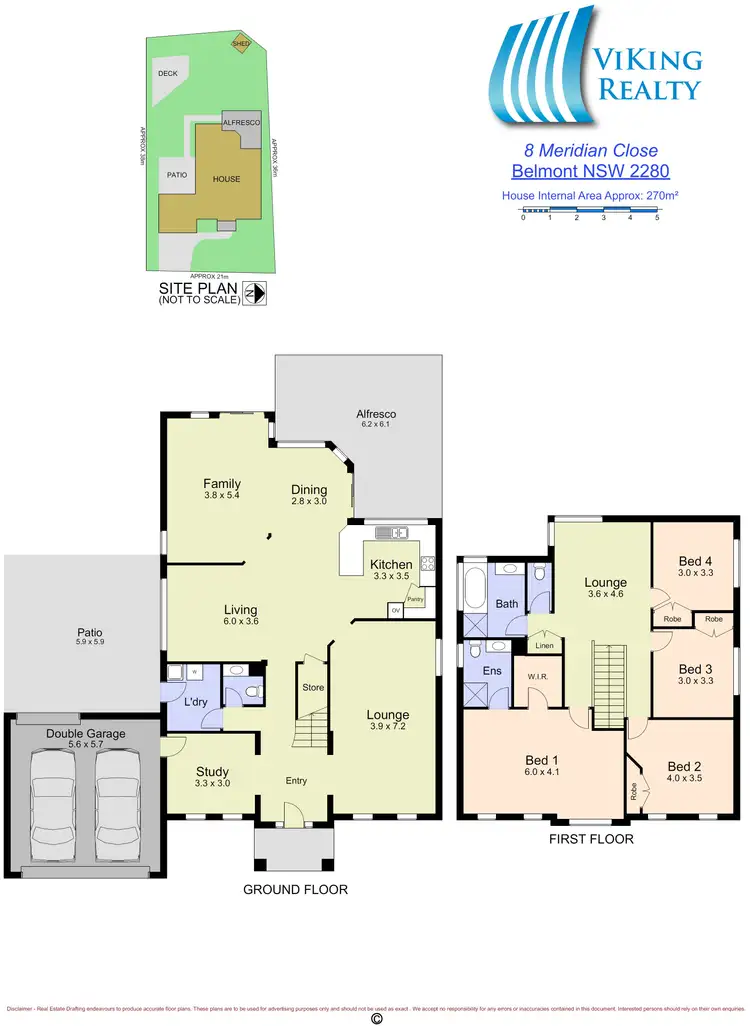 Floorplan of Homely house listing, 8 Meridian Cl, Belmont NSW 2280