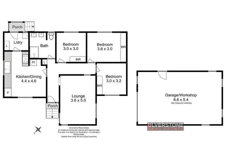 Floorplan of Homely house listing, 16 Ling St, Penguin TAS 7316