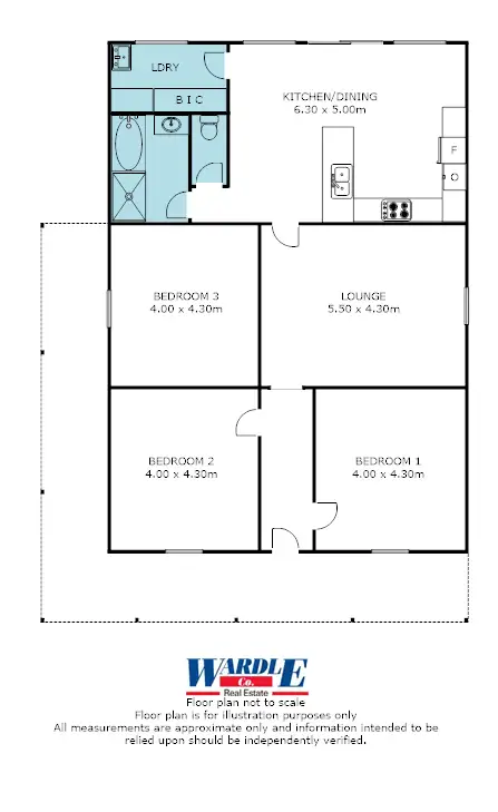Floorplan of Homely house listing, 8 Dunure Tce, Jamestown SA 5491