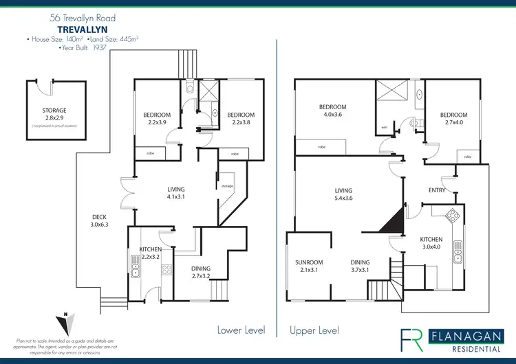 Floorplan of Homely house listing, 56 Trevallyn Rd, Trevallyn TAS 7250