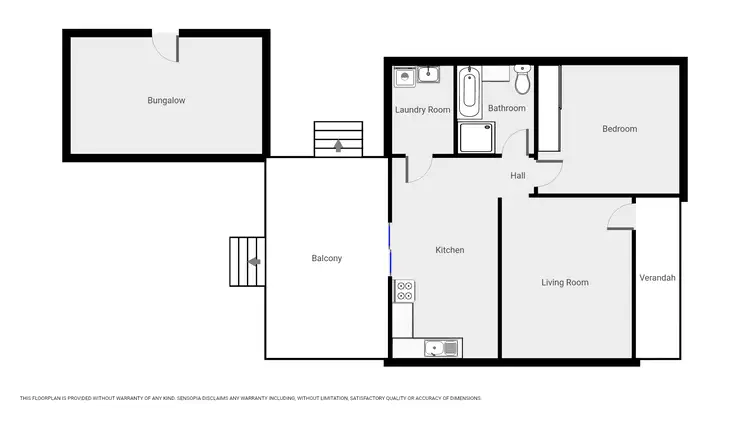 Floorplan of Homely house listing, 13 Mary St, Stawell VIC 3380