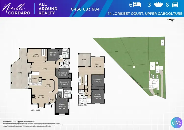 Floorplan of Homely house listing, 14-16 Lorikeet Ct, Upper Caboolture QLD 4510