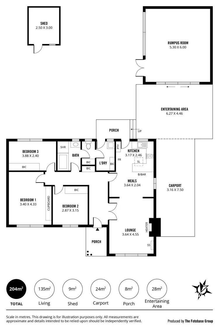 Floorplan of Homely house listing, 11 Queens Lane, Glen Osmond SA 5064