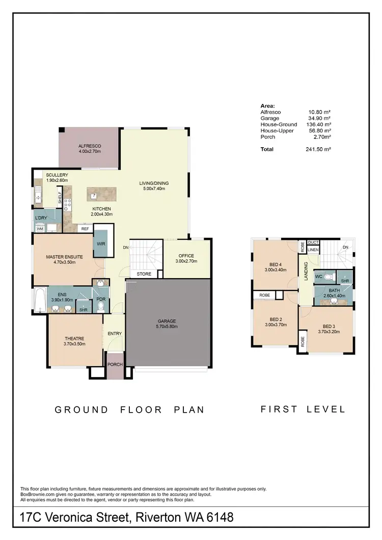Floorplan of Homely house listing, 17C Veronica Street, Riverton WA 6148